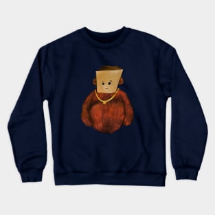 Teddy and a chain Crewneck Sweatshirt